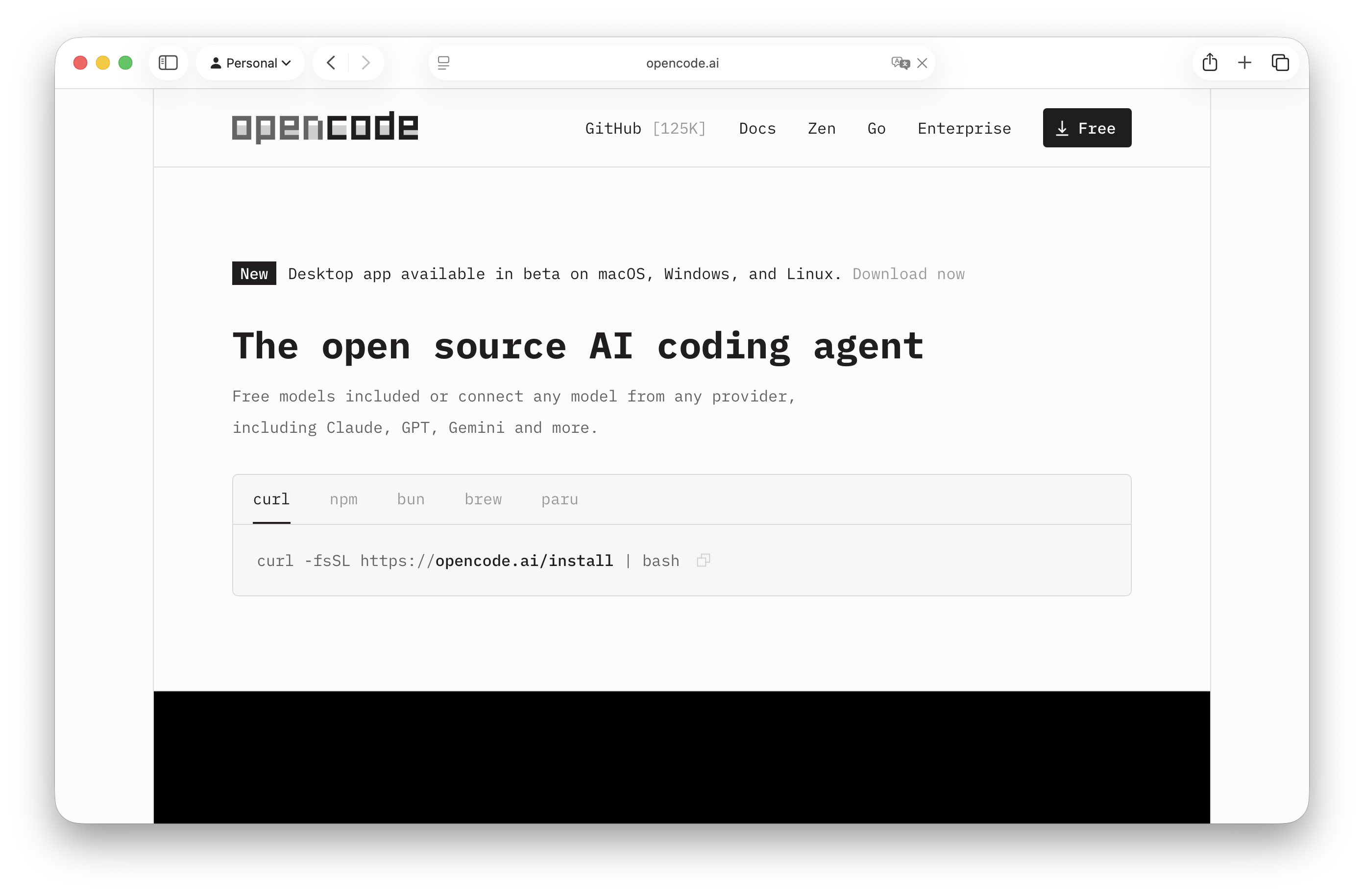 OpenCode Website