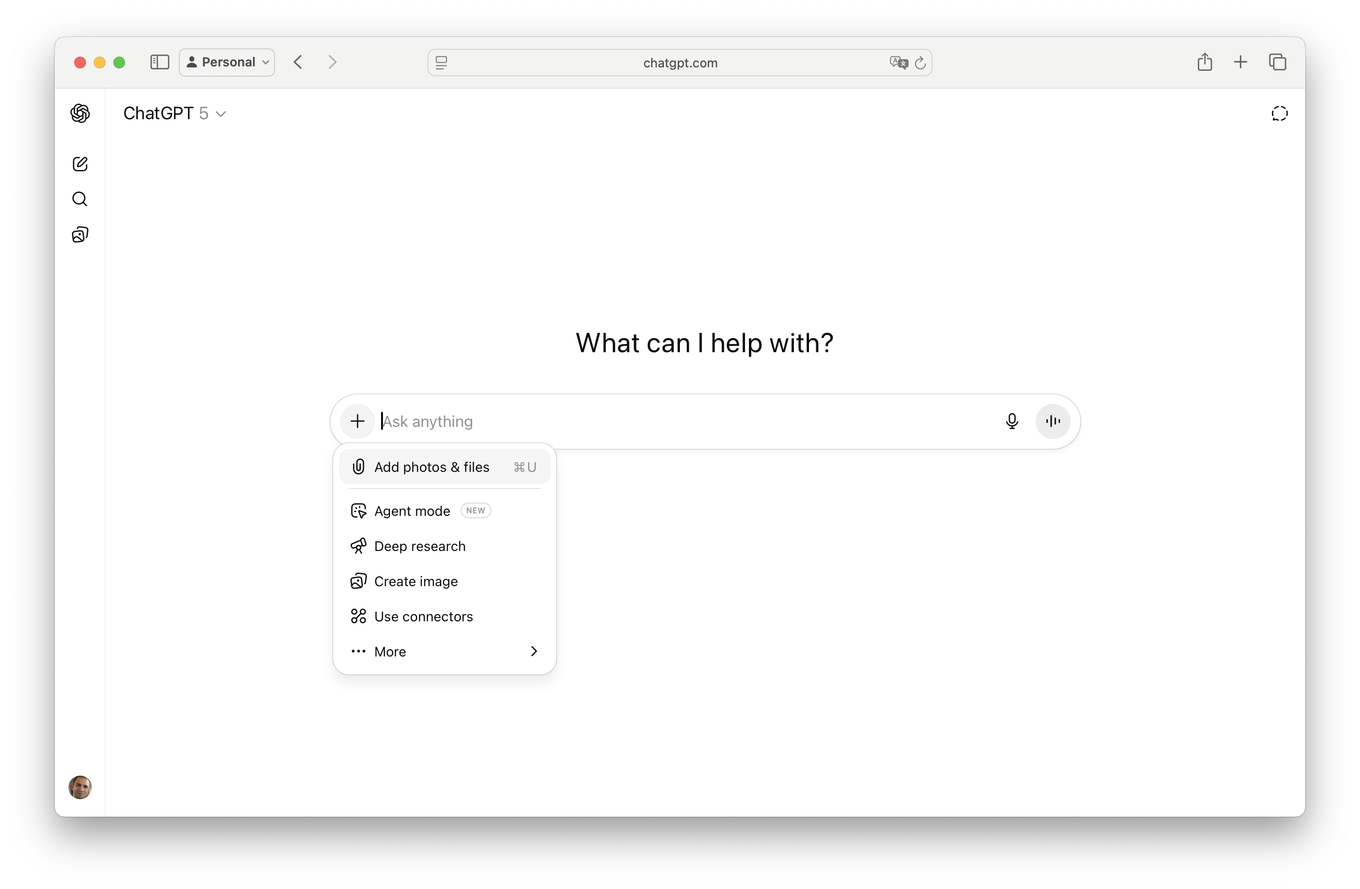 Прикрепление файлов к ChatGPT
