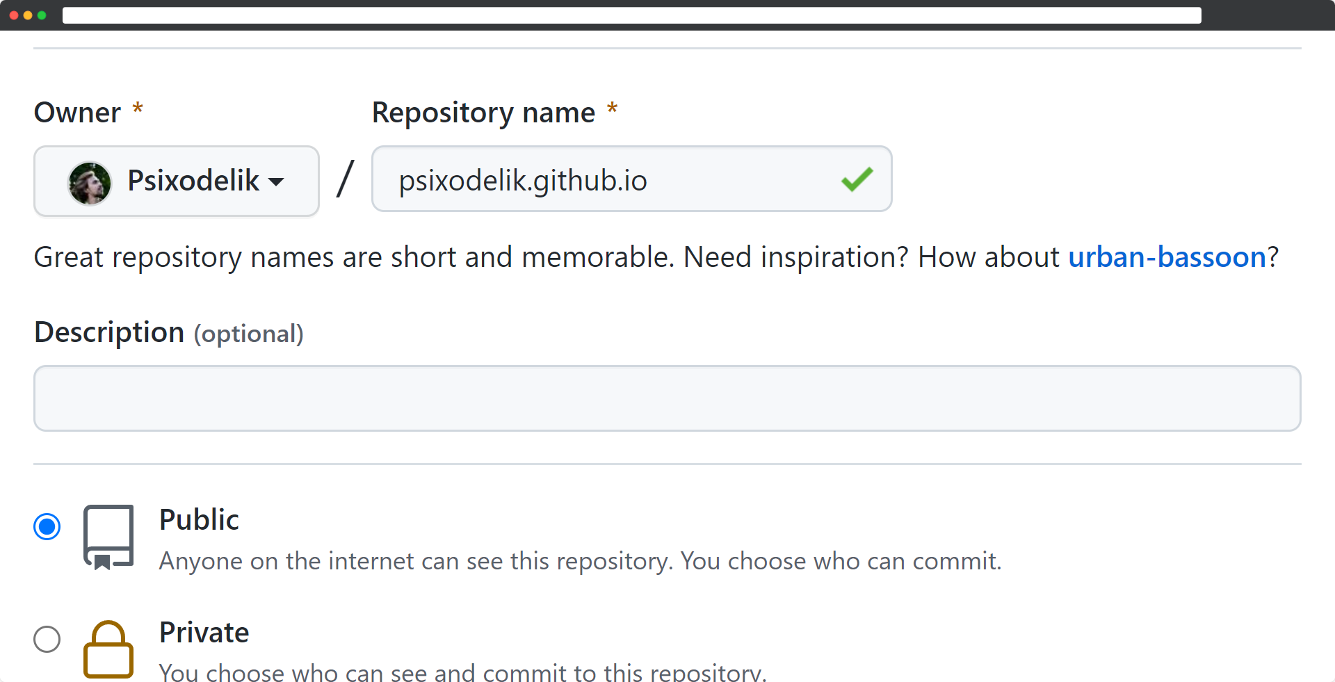 Создание репозитория на GitHub